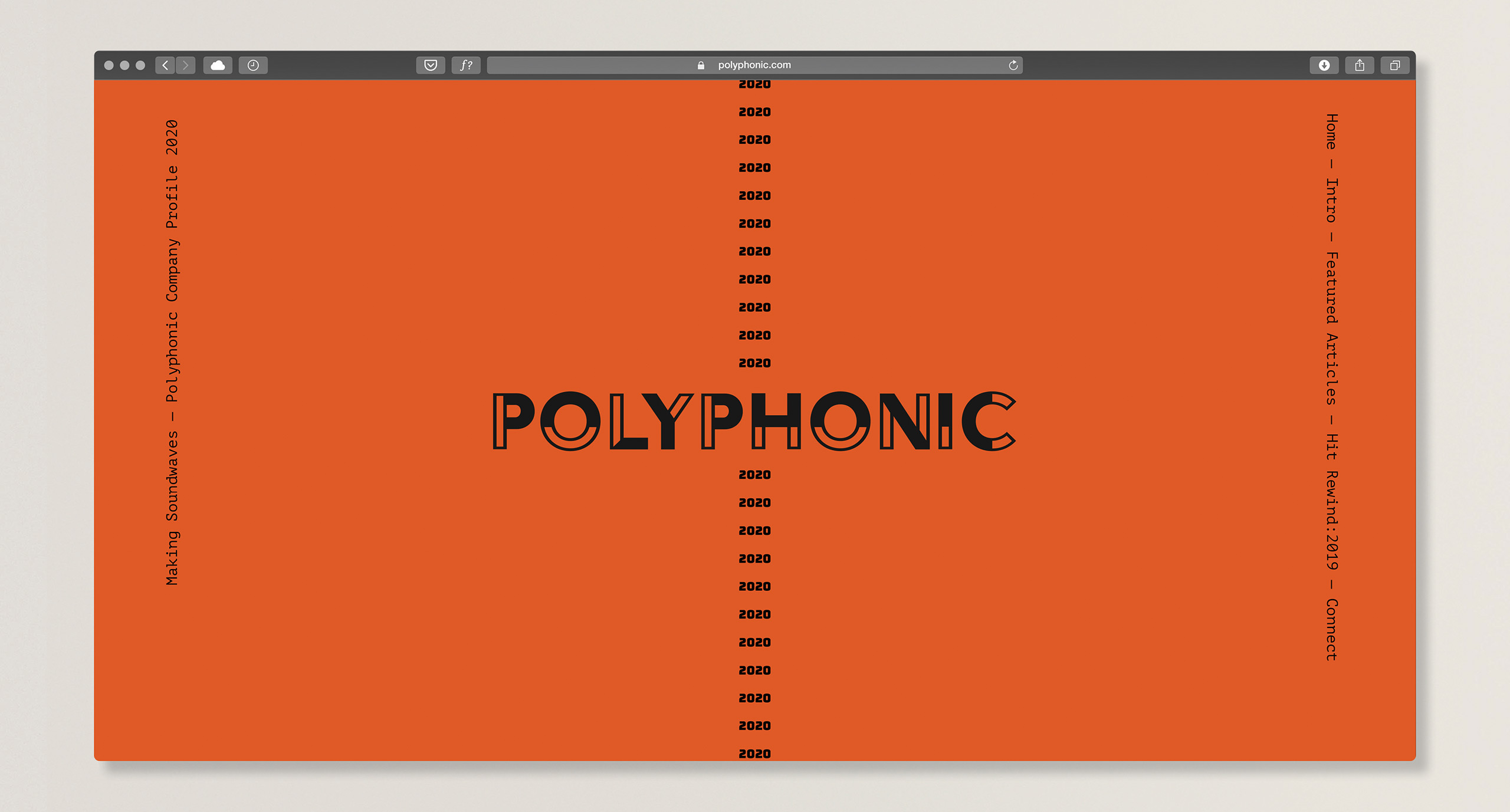Tarek Nagy Graphic Design, Branding and Web Development - Polyphonic Brisbane Melbourne Toronto